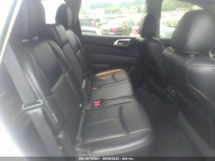 2019 NISSAN PATHFINDER SL - 5N1DR2MM9KC650605