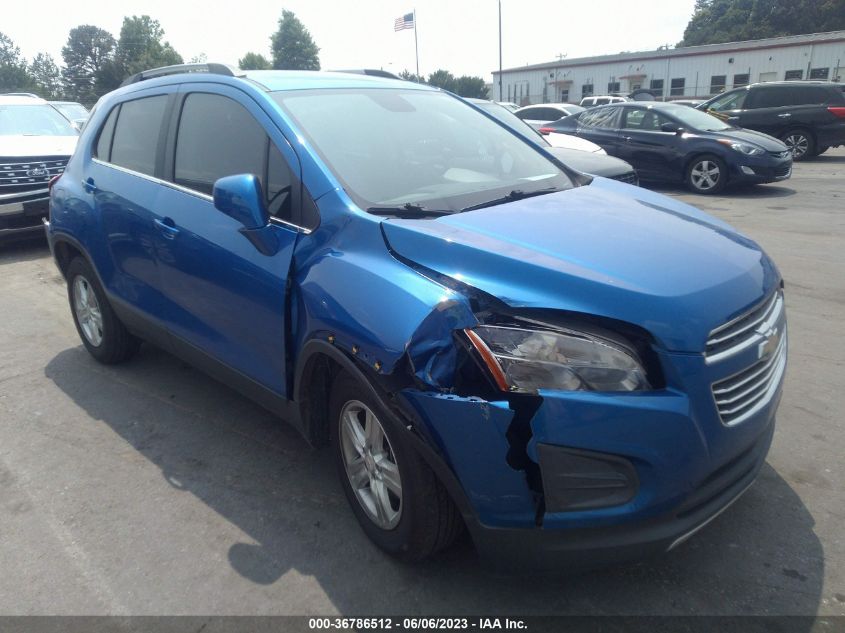 2015 CHEVROLET TRAX LT - KL7CJLSB6FB185725