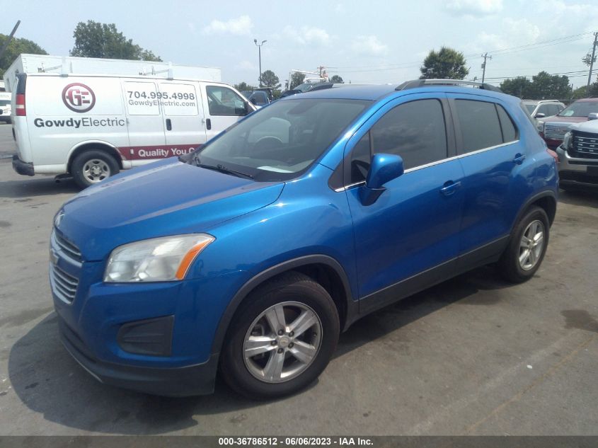 2015 CHEVROLET TRAX LT - KL7CJLSB6FB185725