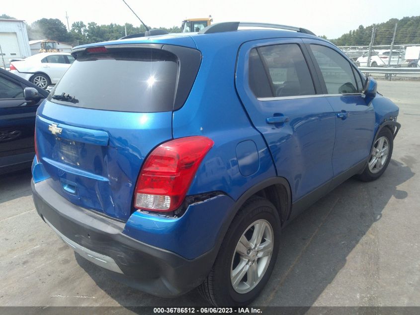 2015 CHEVROLET TRAX LT - KL7CJLSB6FB185725