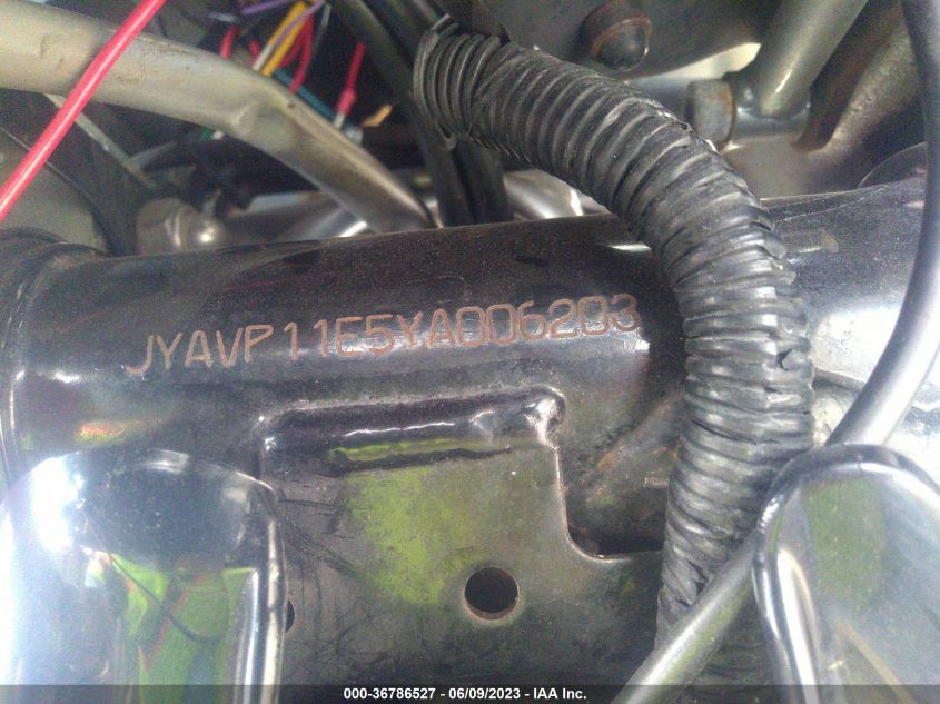 2000 YAMAHA XVS1100 JYAVP11E5YA006203