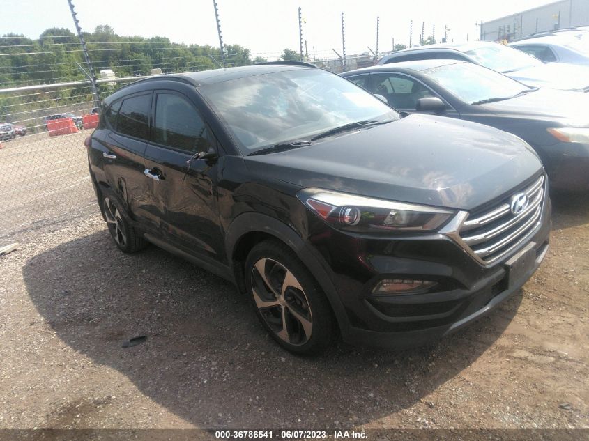 2016 HYUNDAI TUCSON LIMITED - KM8J33A29GU066459