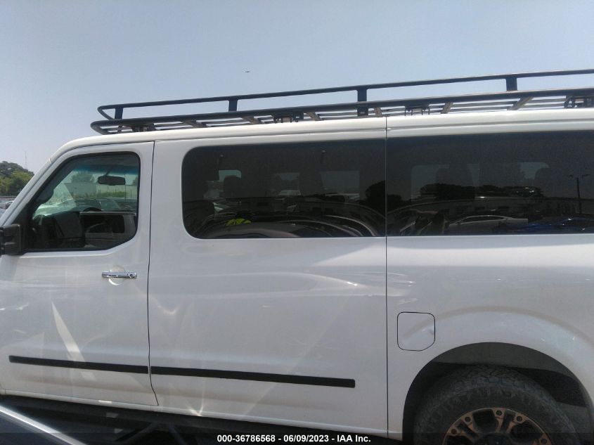 2019 NISSAN NV PASSENGER NV3500 HD SL 5BZAF0AA8KN851026
