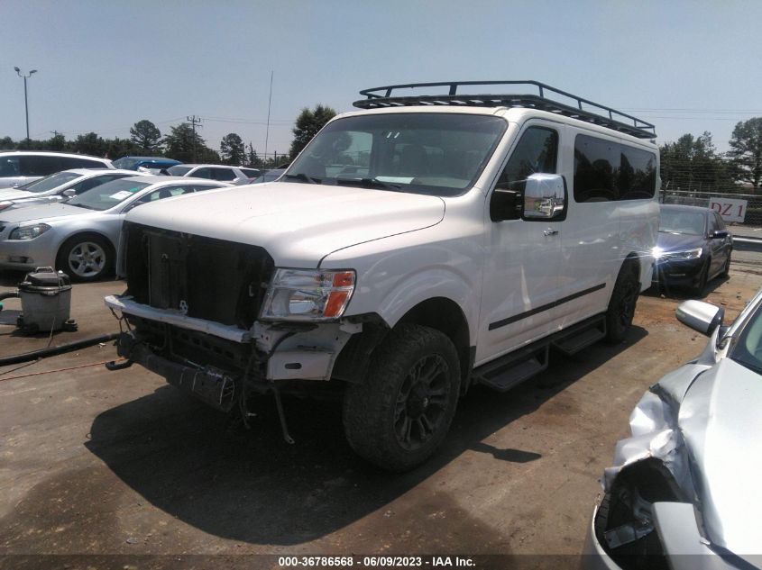 2019 NISSAN NV PASSENGER NV3500 HD SL 5BZAF0AA8KN851026