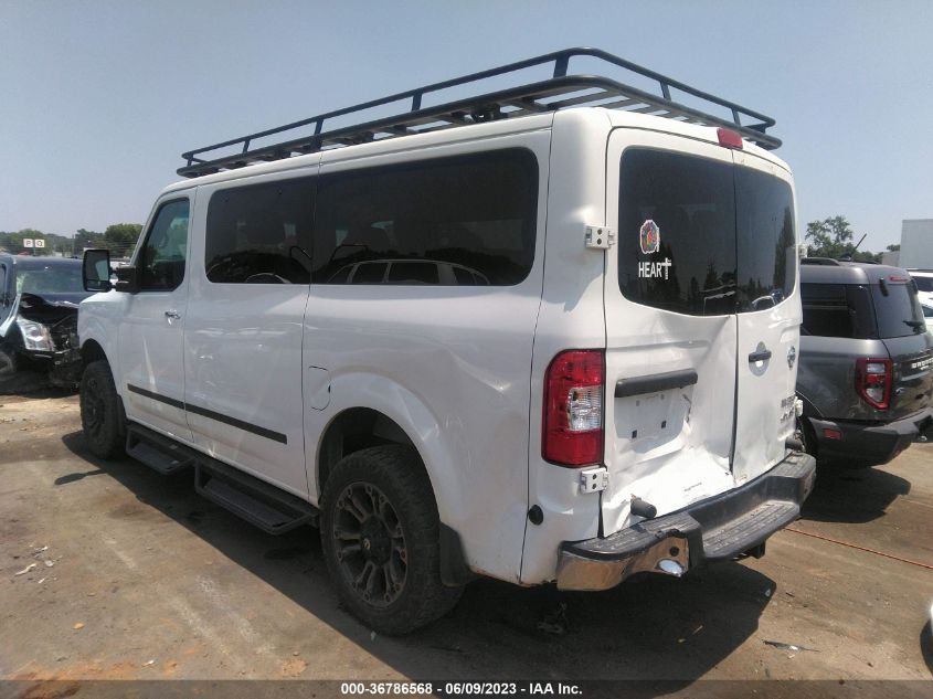 2019 NISSAN NV PASSENGER NV3500 HD SL 5BZAF0AA8KN851026