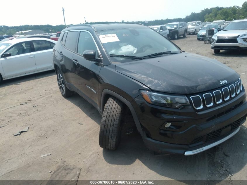 2022 JEEP COMPASS LIMITED - 3C4NJDCB3NT233811