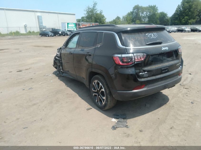 2022 JEEP COMPASS LIMITED - 3C4NJDCB3NT233811