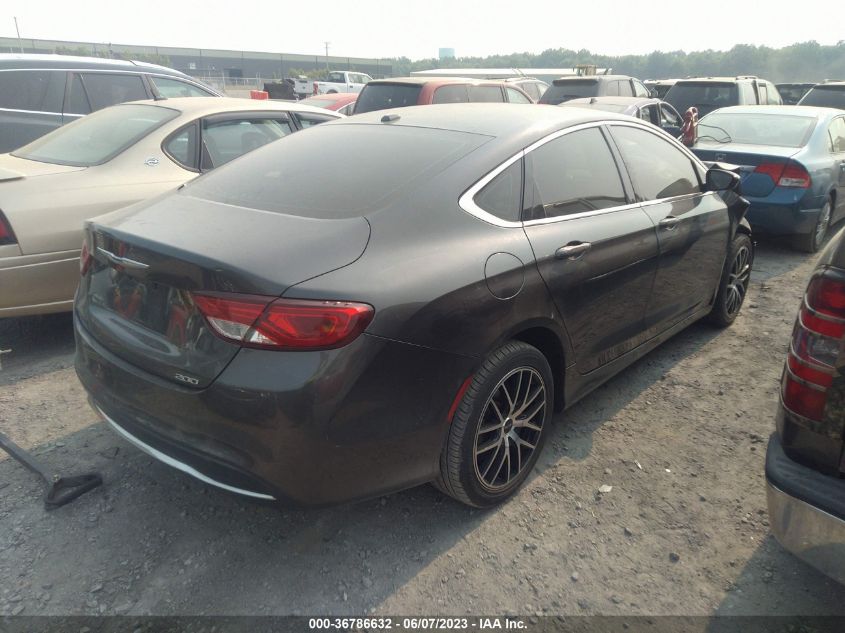 2015 CHRYSLER 200 LIMITED - 1C3CCCAB0FN657533