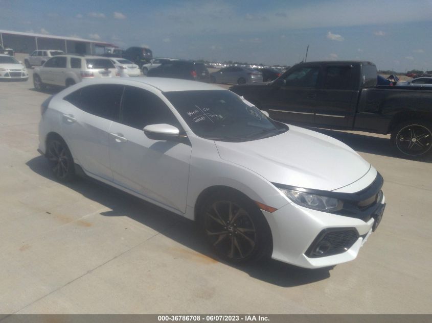 2017 HONDA CIVIC HATCHBACK SPORT - SHHFK7G4XHU234132