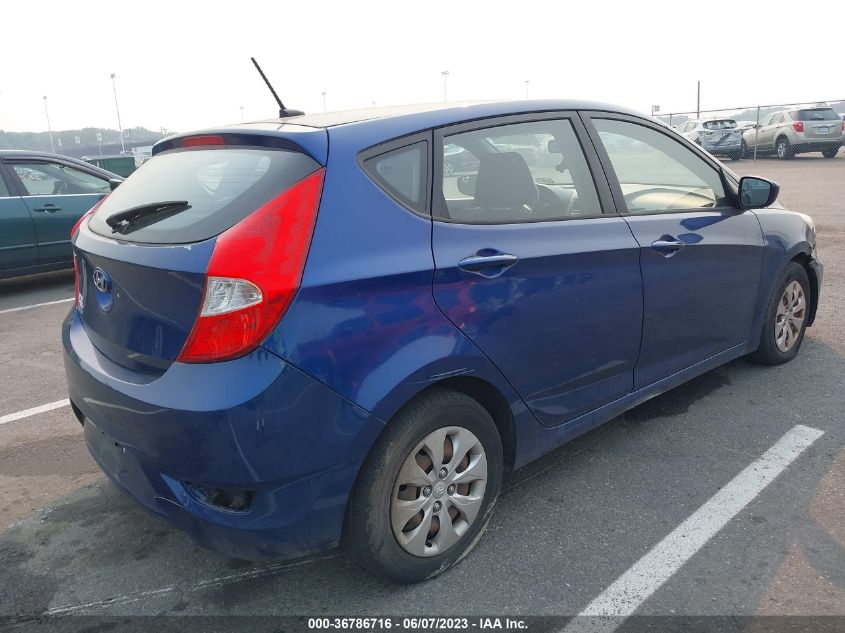 2016 HYUNDAI ACCENT SE - KMHCT5AE4GU251226