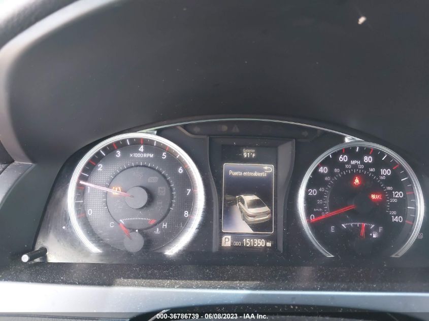 2015 TOYOTA CAMRY XLE/SE/LE/XSE - 4T1BF1FK5FU099742