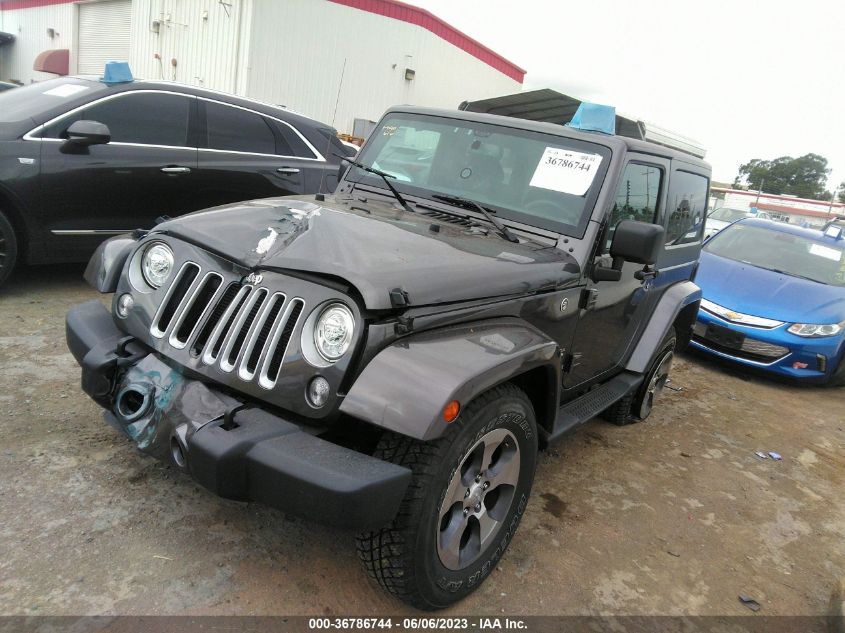 2018 JEEP WRANGLER JK SAHARA 1C4AJWBG4JL813713