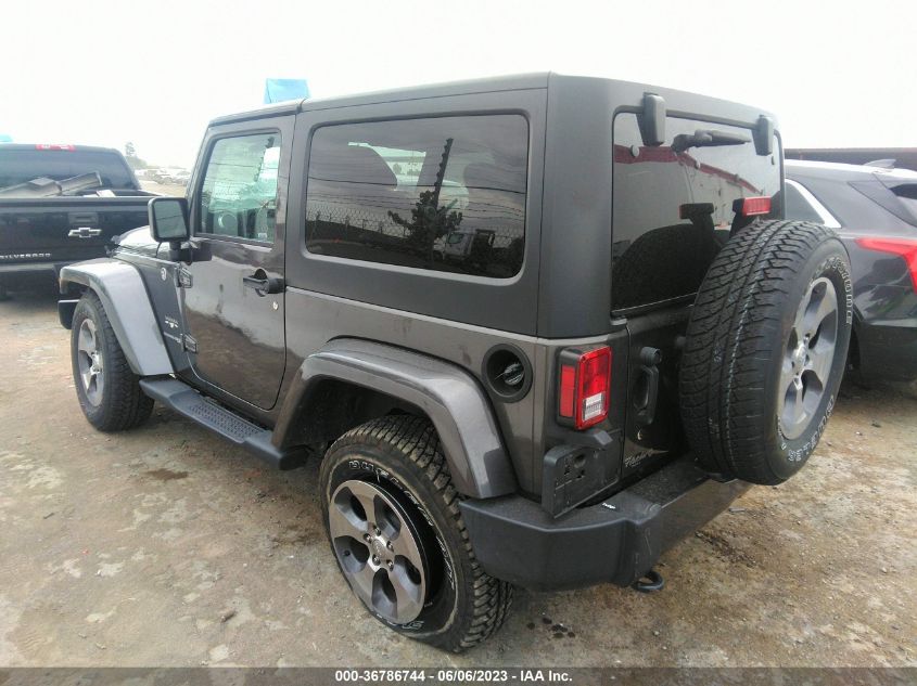 2018 JEEP WRANGLER JK SAHARA 1C4AJWBG4JL813713