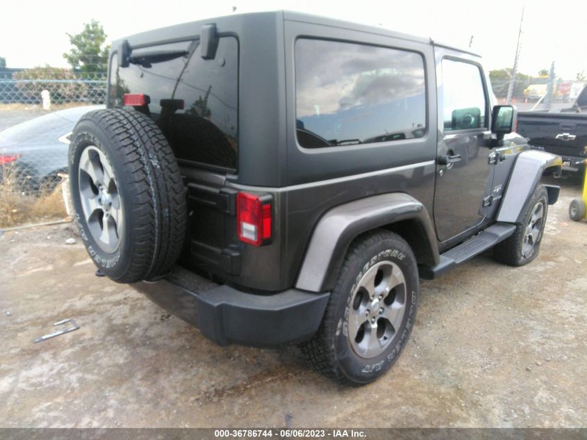 2018 JEEP WRANGLER JK SAHARA 1C4AJWBG4JL813713