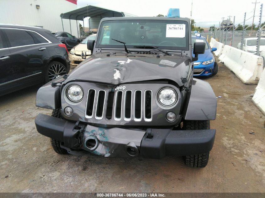2018 JEEP WRANGLER JK SAHARA 1C4AJWBG4JL813713