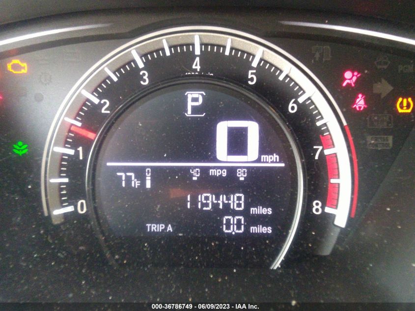 2016 HONDA CIVIC SEDAN LX - 19XFC2F59GE218763