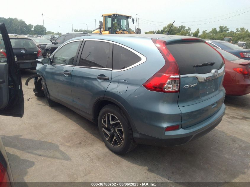 2016 HONDA CR-V SE - 2HKRM4H47GH691308
