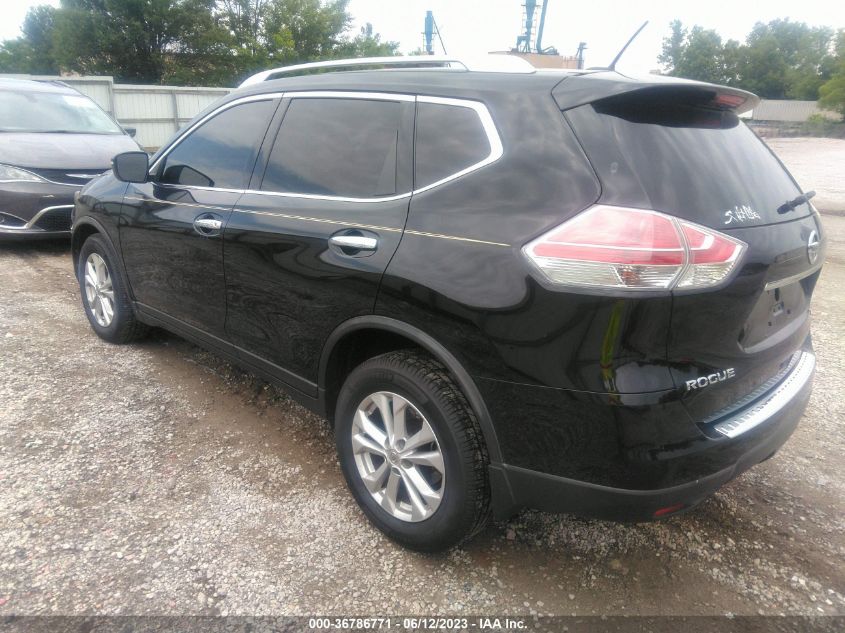 2015 NISSAN ROGUE SV - KNMAT2MT1FP519084