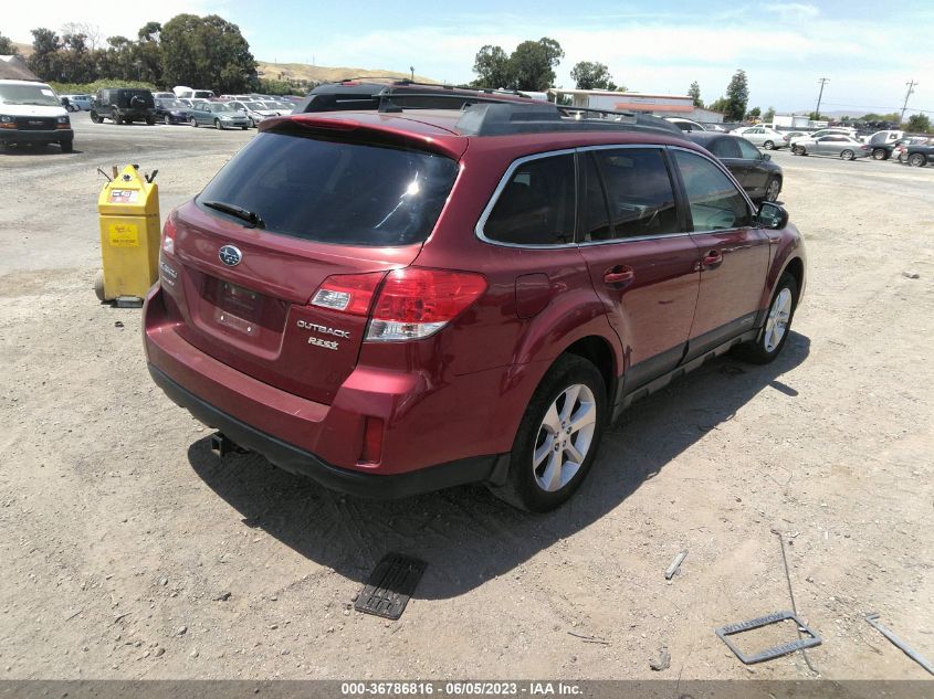 2013 SUBARU OUTBACK 2.5I LIMITED - 4S4BRBKC9D3299506
