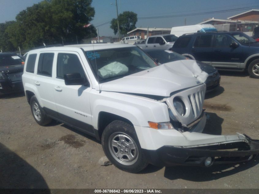 2017 JEEP PATRIOT SPORT - 1C4NJPBBXHD158280