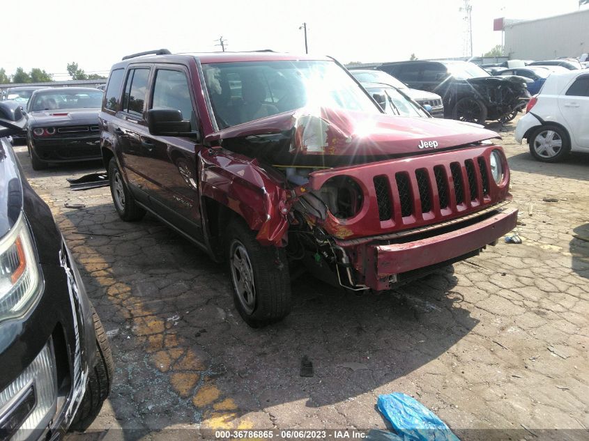 2016 JEEP PATRIOT SPORT - 1C4NJPBB1GD562664