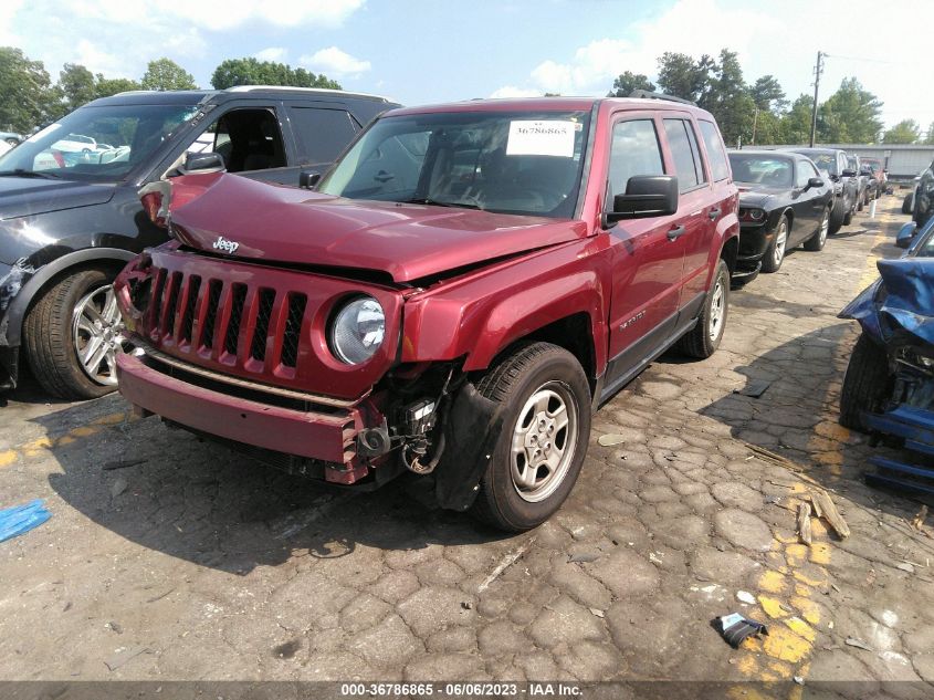 2016 JEEP PATRIOT SPORT - 1C4NJPBB1GD562664