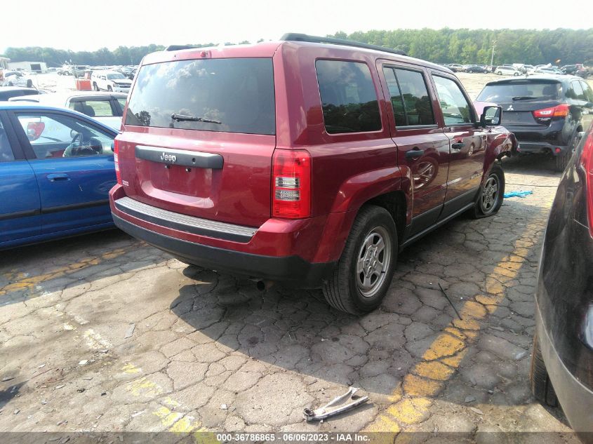 2016 JEEP PATRIOT SPORT - 1C4NJPBB1GD562664