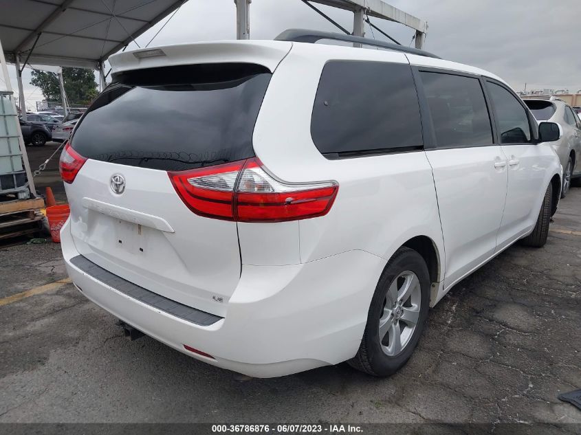 2015 TOYOTA SIENNA LE - 5TDKK3DCXFS684439
