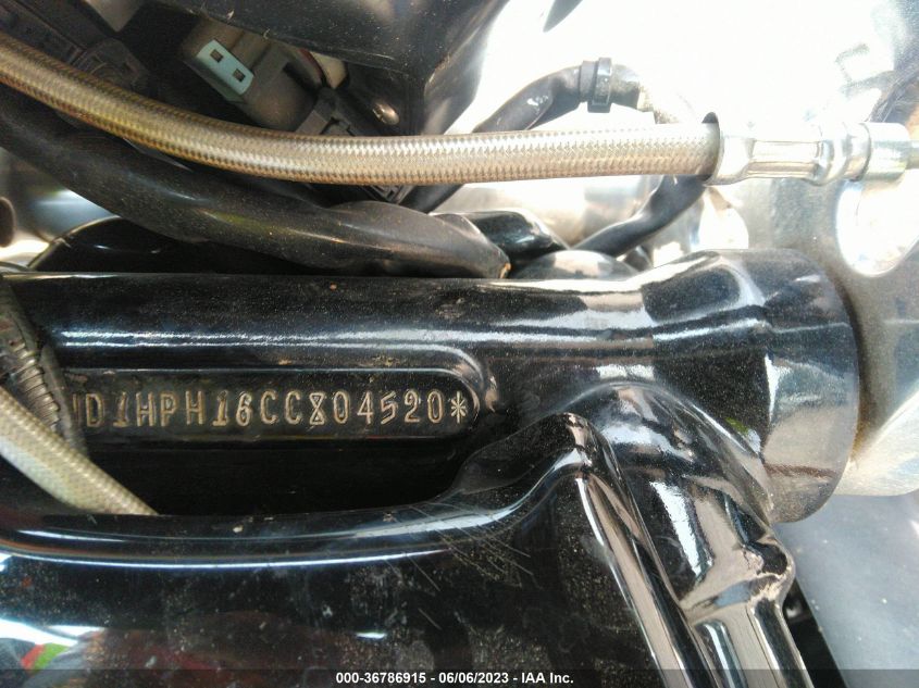2012 HARLEY-DAVIDSON VRSCF VROD MUSCLE - 1HD1HPH16CC804520
