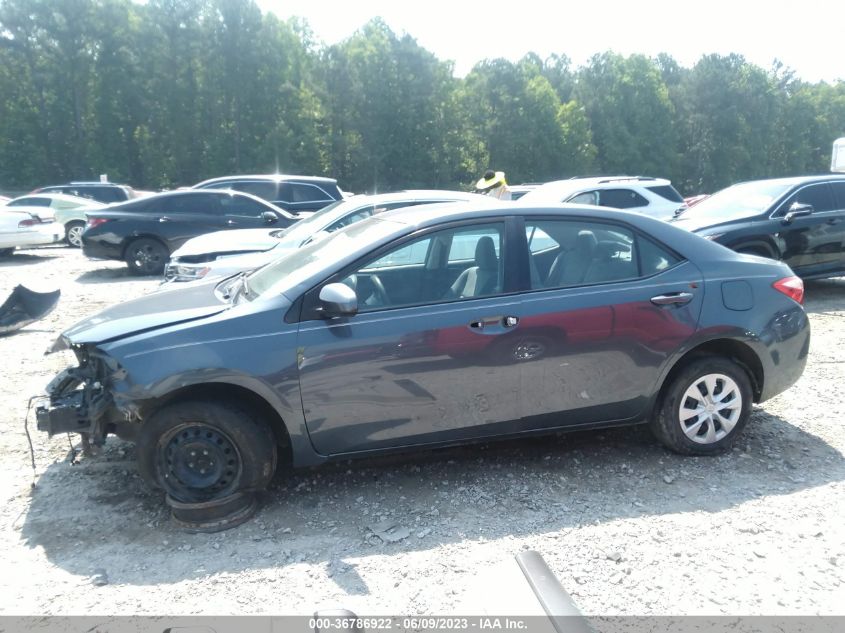 2017 TOYOTA COROLLA L/LE/XLE/SE - 2T1BURHE4HC845517