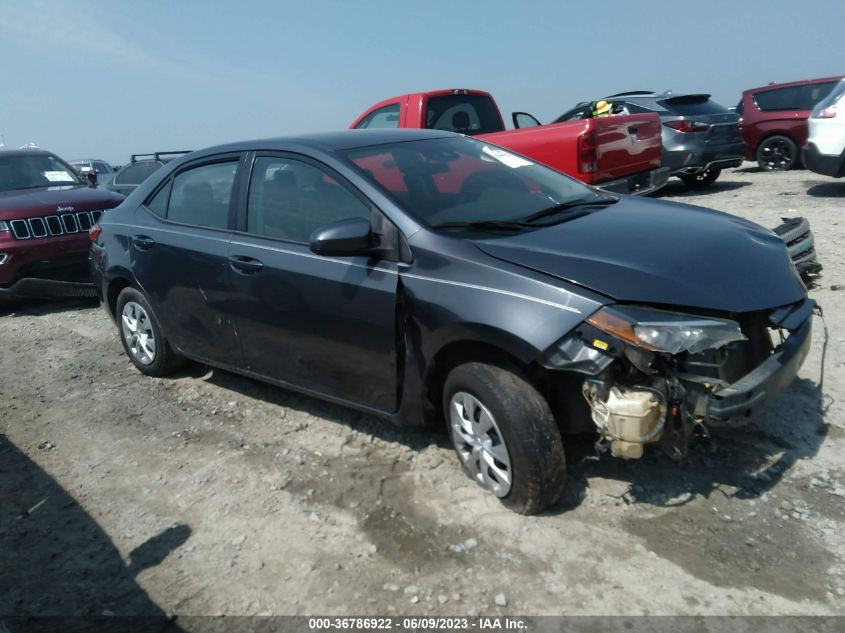 2017 TOYOTA COROLLA L/LE/XLE/SE - 2T1BURHE4HC845517