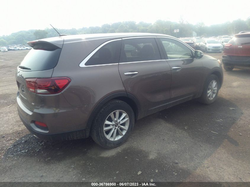 2019 KIA SORENTO L/LX - 5XYPG4A37KG563943