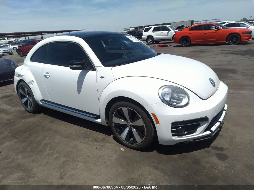 2014 VOLKSWAGEN BEETLE COUPE 2.0T TURBO R-LINE - 3VWVT7AT6EM601154