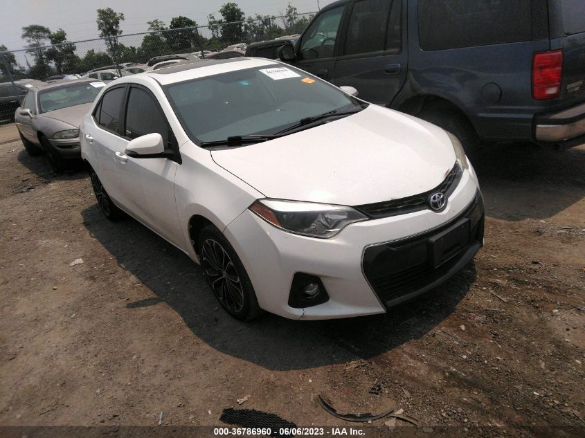 2014 TOYOTA COROLLA L/LE/LE PLS/PRM/S/S PLS - 5YFBURHE9EP173479