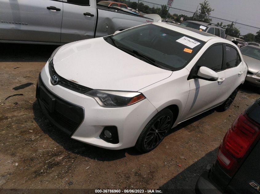 2014 TOYOTA COROLLA L/LE/LE PLS/PRM/S/S PLS - 5YFBURHE9EP173479