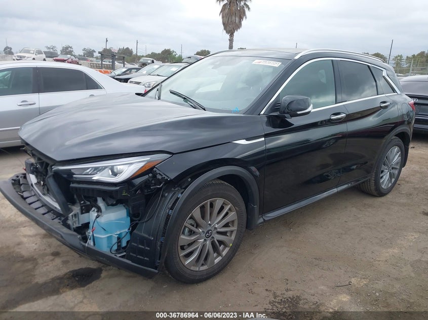 VIN 3PCAJ5BA1PF108546 2023 INFINITI QX50 LUXE