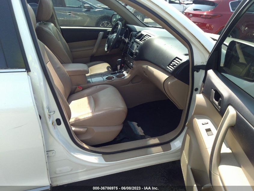 2013 TOYOTA HIGHLANDER - 5TDZK3EH0DS140666