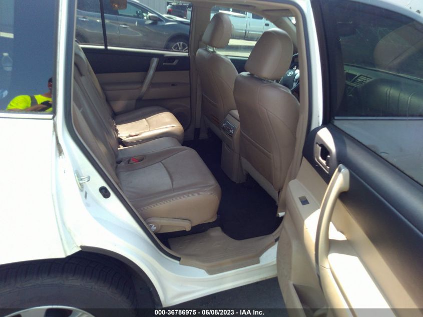 2013 TOYOTA HIGHLANDER - 5TDZK3EH0DS140666