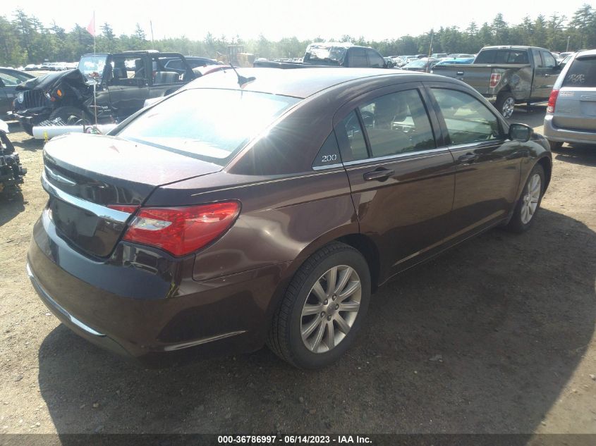 2013 CHRYSLER 200 TOURING - 1C3CCBBG6DN532098