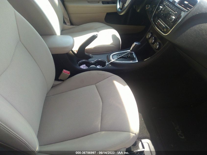 2013 CHRYSLER 200 TOURING - 1C3CCBBG6DN532098