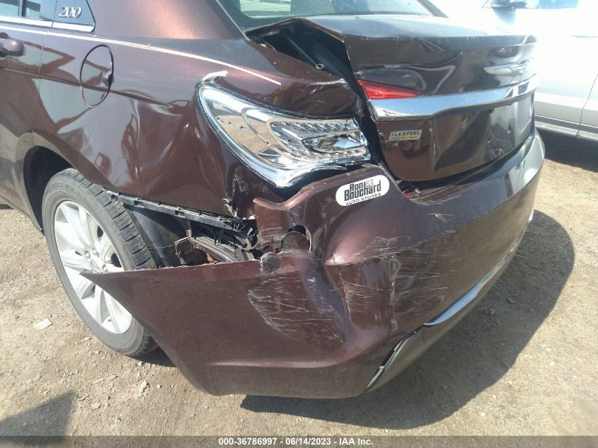 2013 CHRYSLER 200 TOURING - 1C3CCBBG6DN532098