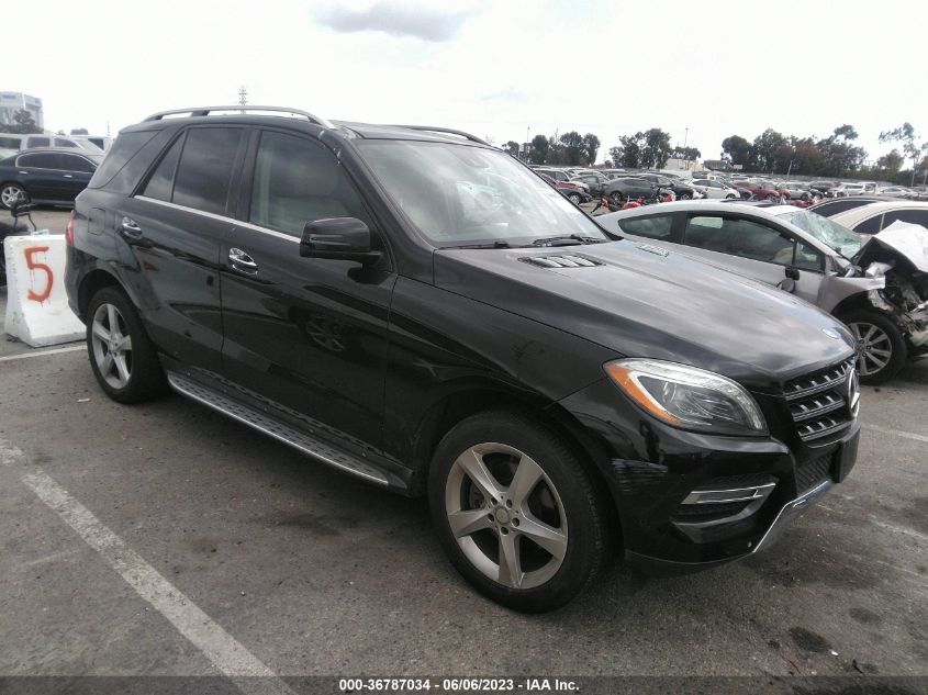 2014 MERCEDES-BENZ M-CLASS ML 350 - 4JGDA5HB7EA278408