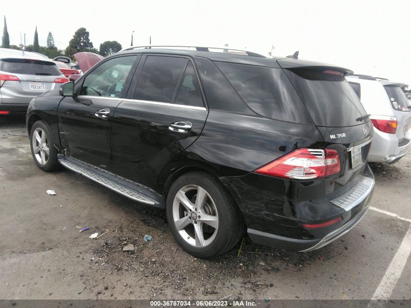 2014 MERCEDES-BENZ M-CLASS ML 350 - 4JGDA5HB7EA278408