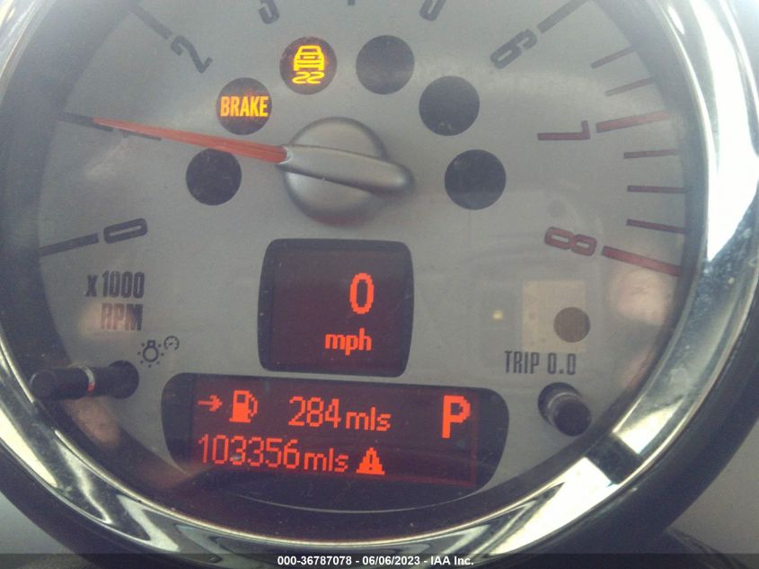 2013 MINI COOPER COUPE WMWSX1C5XDT507748