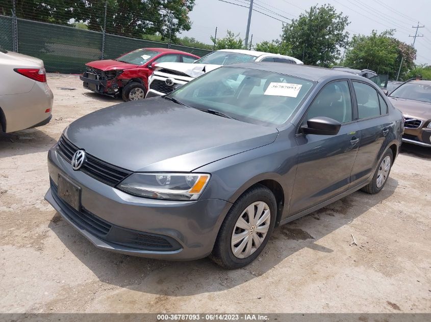 2014 VOLKSWAGEN JETTA SEDAN S - 3VW2K7AJ1EM366084