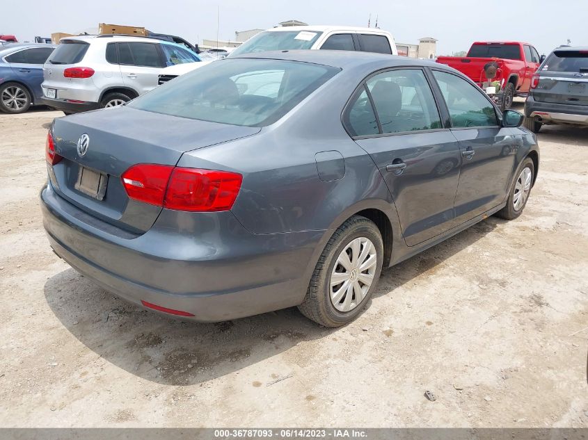 2014 VOLKSWAGEN JETTA SEDAN S - 3VW2K7AJ1EM366084