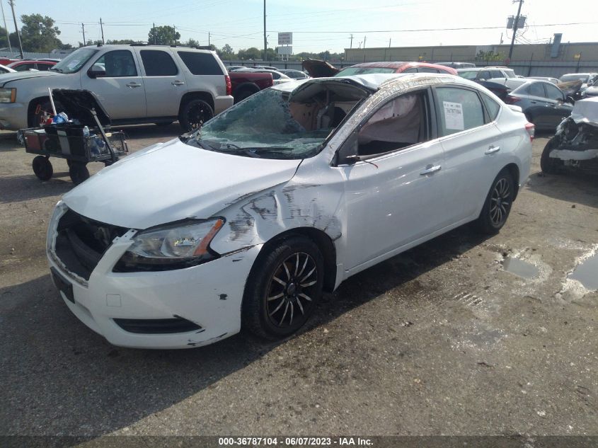 2015 NISSAN SENTRA S/SV/SR/SL - 3N1AB7AP7FY325054