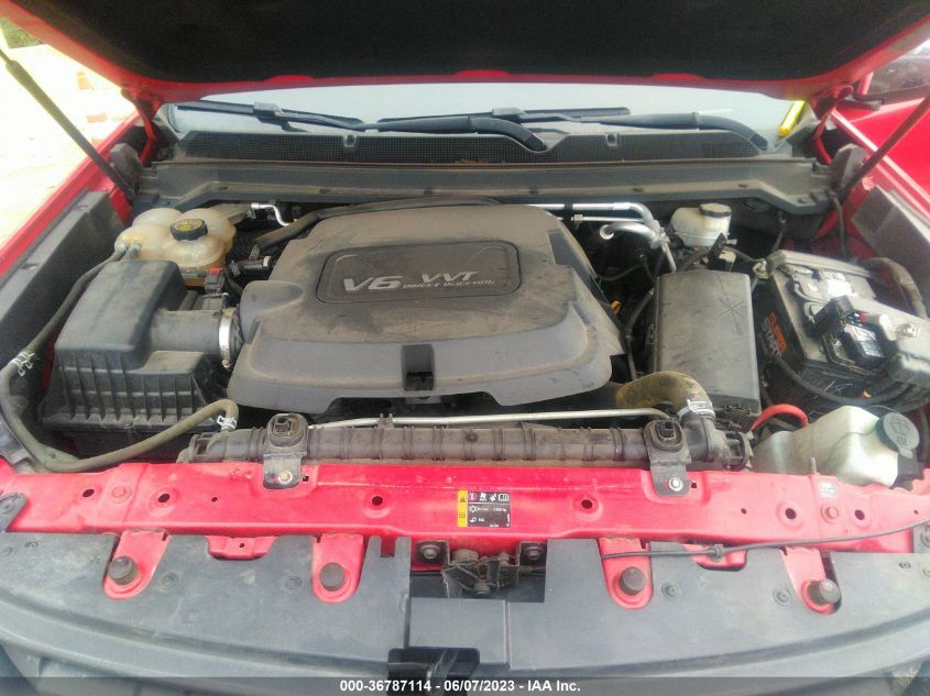 2015 CHEVROLET COLORADO LT - 1GCGTBE30F1161746