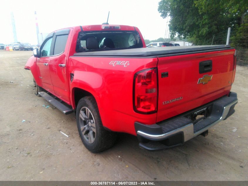 2015 CHEVROLET COLORADO LT - 1GCGTBE30F1161746