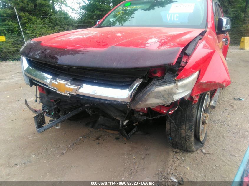 2015 CHEVROLET COLORADO LT - 1GCGTBE30F1161746